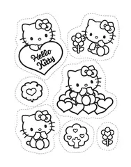 Hello Kitty: стикербук