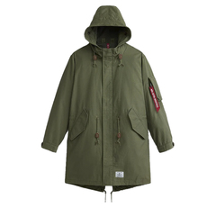 Куртка Alpha Industries M-59 Fishtail MOD Parka Olive (Зелёная)