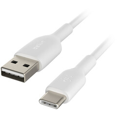 Кабель Belkin BoostCharge PRO Flex USB-C to USB-C Braided Silicone Cable, 1м, белый