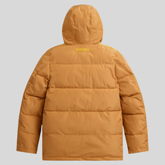 Куртка Alpha Industries Hooded Puffer Bronzed Brown (Коричневый)
