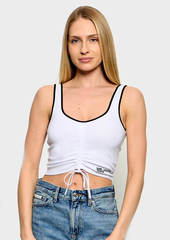Топ KARL LAGERFELD JEANS Ruched Bralette