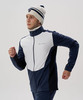 Мужская тренировочная лыжная куртка Nordski Advance white-titan-black - 2