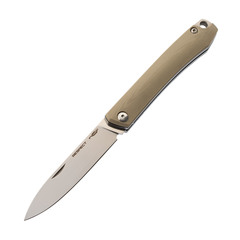 Фото Складной нож Respect, сталь AUS-10 Satin, G10 Tan
