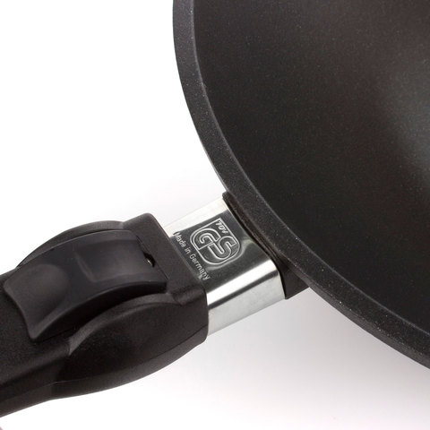 Вок 32 см (3,0 л), съемная ручка, AMT Frying Pans Titan арт. AMT I-1132S