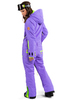 COOL ZONE 19 Twin One Colour женский сноубордический комбинезон фиолет - 1