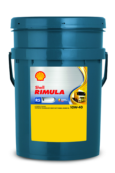 Моторное масло Shell Rimula R5 E 10W40 полусинтетическое 20л