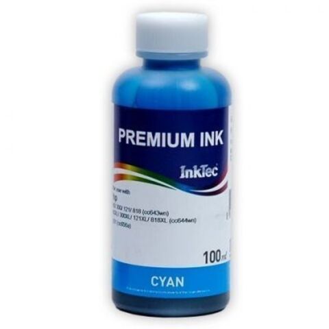 Чернила InkTec H1061 cyan (голубой) 100мл. Dye - водорастворимые. (H1061-100MC)