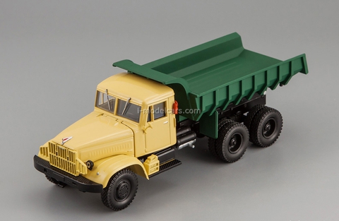 KRAZ-256B dump 1966-1969 yellow-green 1:43 Nash Avtoprom