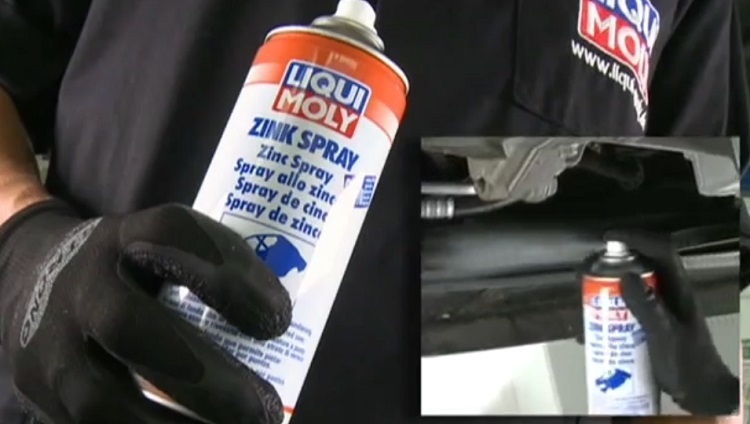 Цинковая грунтовка Liqui Moly Zink Spray 0,4л