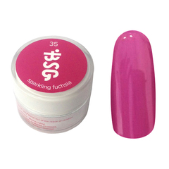 Цветной биогель Bio Stretch Gel Sparkling Fuchsia №35 Цветной биогель Bio Stretch Gel Sparkling Fuchsia №35