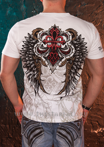 Rebel Spirit | Футболка мужская SSK151691 спина на модели