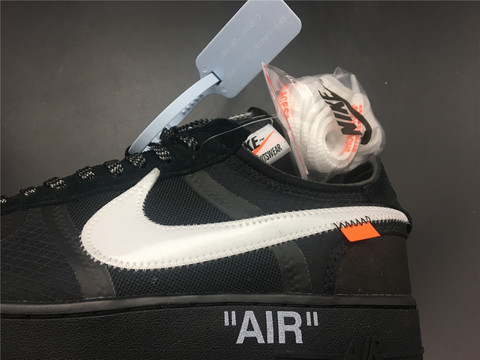 Off-White x Nike Air Force 1 Low 'Black' 