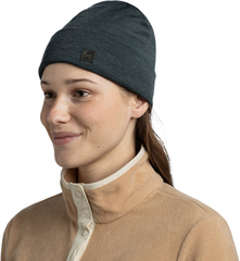 Шапка-бини Buff Merino Heavyweight Solid Forest - 2