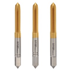 Метчик М 6,0х1,0 (Комплект 3шт) DIN352 HSSEPM-TiN 6HX 68мм a=4,9 H-Tools PRO 230060PMHT