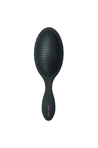 Овальная массажная щетка для бережного распутывания волос GLAM-TECH Wet Brush