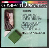 ARGERICH, MARTHA:  Chopin Piano Concert No.1