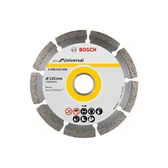 Алмазный отрезной круг ECO for Universal 125 мм BOSCH 2608615028