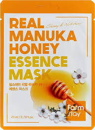 Тканевая маска с экстрактом мёда манука FarmStay Real Manuka Honey Essence Mask 1шт