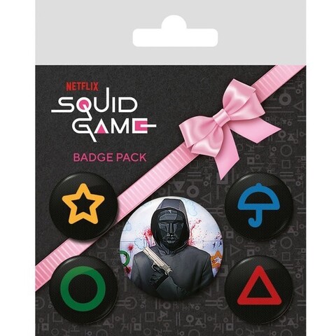 Набор значков Squid Game