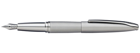 Ручка перьевая Cross ATX, Sandblasted Titanium Gray PVD, F (886-46FJ)