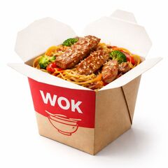 Wok с курицей /свининой