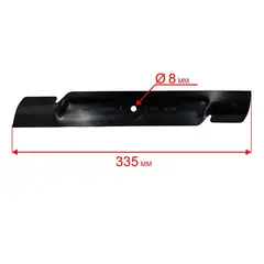 Нож для газонокосилки оригинальный DDE LME3614 / LME3516 (791-721-064)