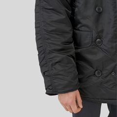 Парка Alpha Industries N-3B Regular Fit Black (Черная)