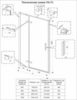 Veconi VN-73G VN73G-100-01-C4 Душевая дверь