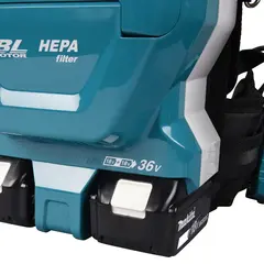 Аккумуляторный ранцевый пылесос Makita DVC261Z
