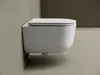 Ceramica Nova Маттео (Matteo) CN4016T Унитаз подвесной, смыв торнадо, 52x35x36, крышка - сиденье из дюропласта с микролифтом и функцией быстрого снятия, скрытые крепления, цвет белый
