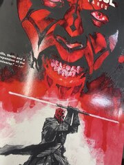 Star Wars: Darth Maul - Black, White & Red Treasury Edition (На английском языке) (Б/У)