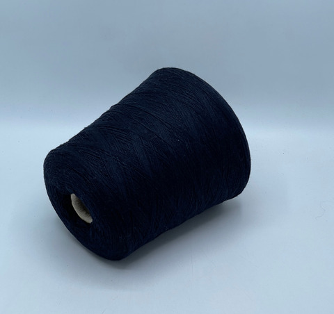 Loro Piana, Cashmere 2/27 1350м, 100%Кашемир, Темно-синий, 41452