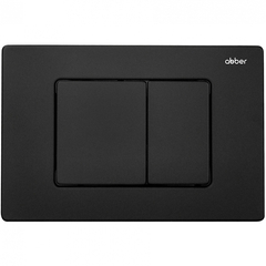 Abber AC0120MB Кнопка смыва, цвет: черный матовый фото