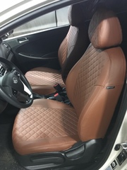 Чехлы на Hyundai Solaris седан 2010–2017 г.в.