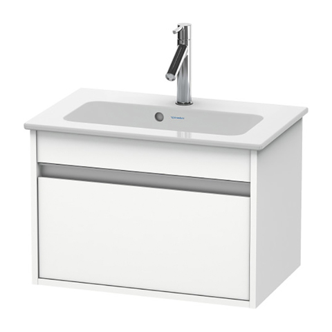 Duravit Ketho KT642201818 База под раковину 410x600x385, 1 выдв.ящик,цвет белый матовый