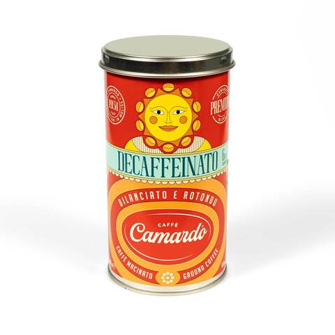 Кофе молотый Camardo Premium DECAFFEINATO 250g