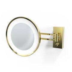 Decor Walther 0122220 Косметическое зеркало с подсветкой, цвет: золото фото