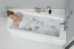 ВАННА АКРИЛОВАЯ RAVAK 10° прав.с каркасом и панелью