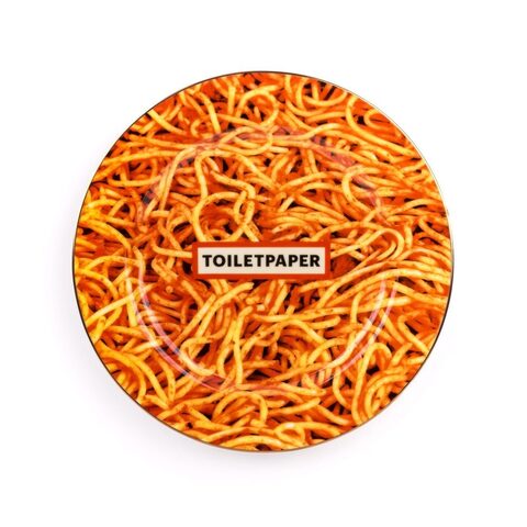 Фото: Тарелка Spaghetti Gold Border - основной вид