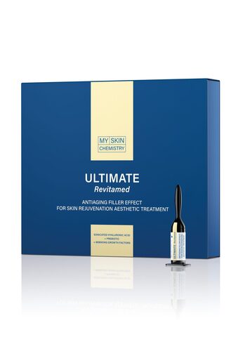 ОМОЛАЖИВАЮЩАЯ СЫВОРОТКА ДЛЯ  УХОДА ЗА КОЖЕЙ ЛИЦА «ULTIMATE  REVITAMED», СТИМУЛЯЦИЯ РОСТА  НОВОЙ ТКАНИ, НАБОР