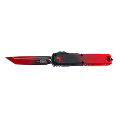 Фото Автоматический нож Microtech Ultratech ZBP Gen III T/E, сталь M390MK, рукоять алюминий, черно-красный