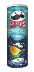 Чипсы Pringles Passport Greek Style Tzatziki со вкусом греческого соуса Цацики