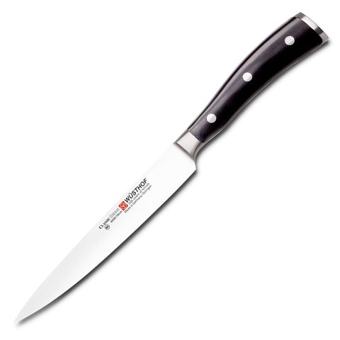 Набор из 7 кухонных ножей, вилки, мусата и подставки WUSTHOF Classic Ikon арт. 9873