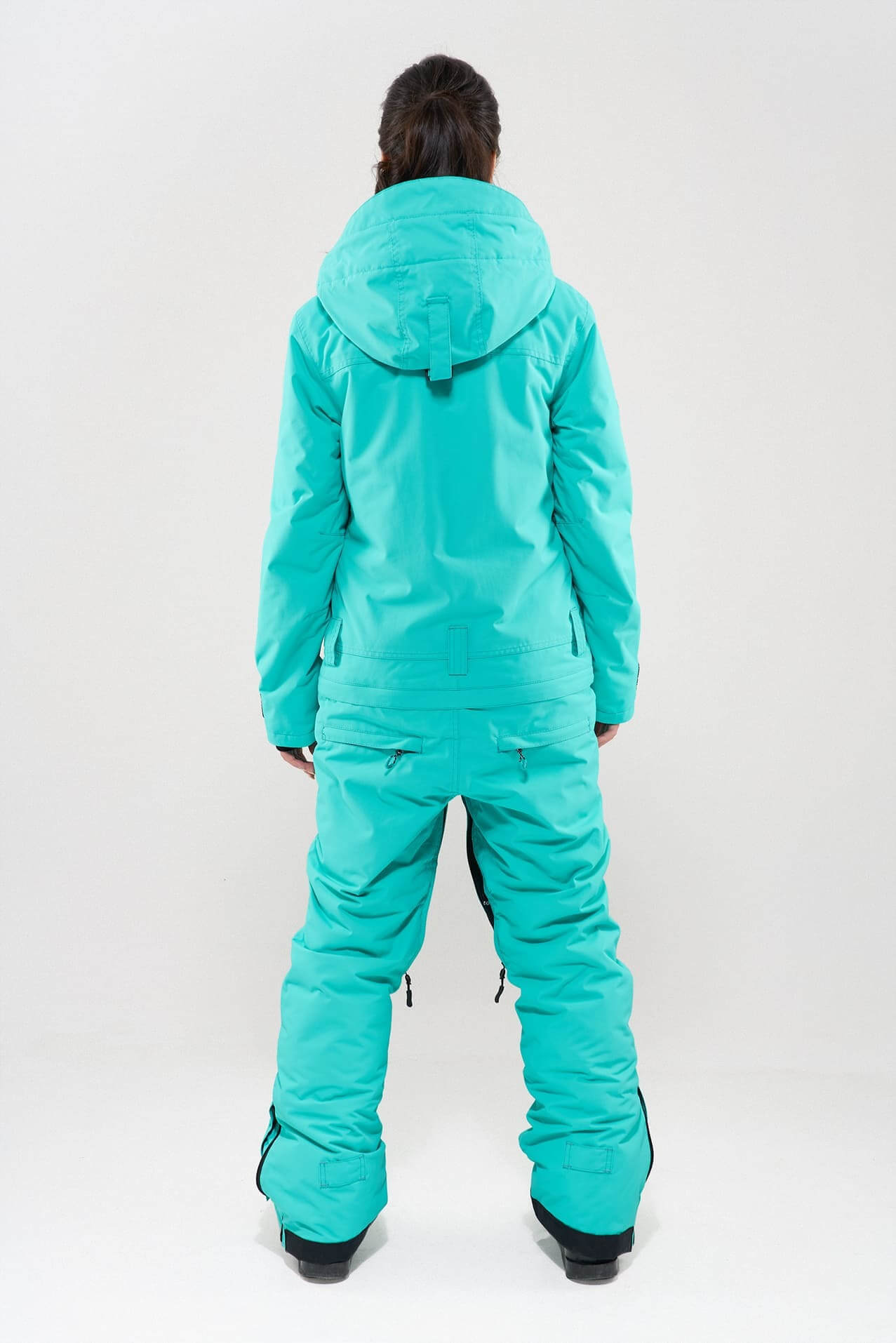 COOL ZONE Twin one Colour сноубордический комбинезон женский мятный - 3