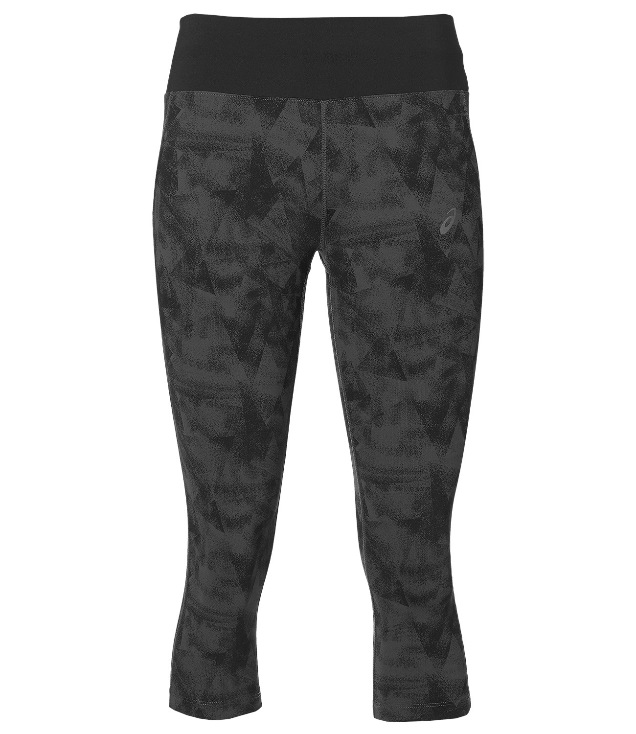 Беговые тайтсы женские Asics FuzeX Knee черные-серые