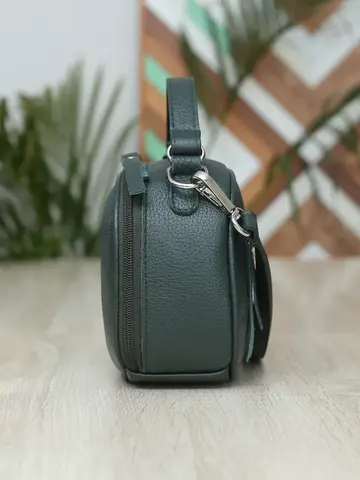 Сумка натуральная кожа через плечо