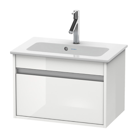 Duravit Ketho KT642202222 База под раковину 410x600x385, 1 выдв.ящик, цвет белый глянцевый