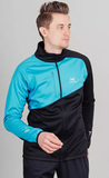 Утеплённая лыжная куртка Nordski Premium Blue-Black