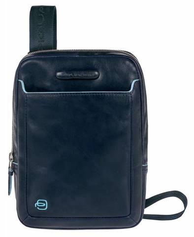 Сумка Piquadro Blue Square CA3084B2/BLU2, синий, кожа натуральная