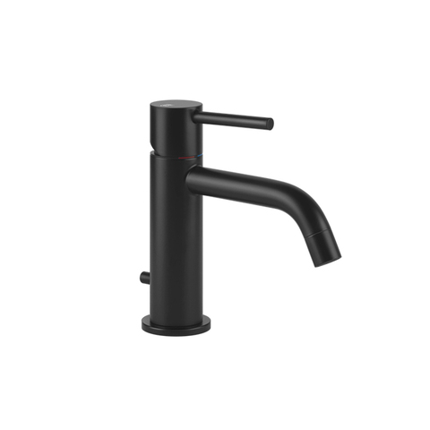 Gessi Emporio Via tortona 18601#299 Смеситель для раковины с донным клапаном и соединительными шлангами, цвет: Black XL